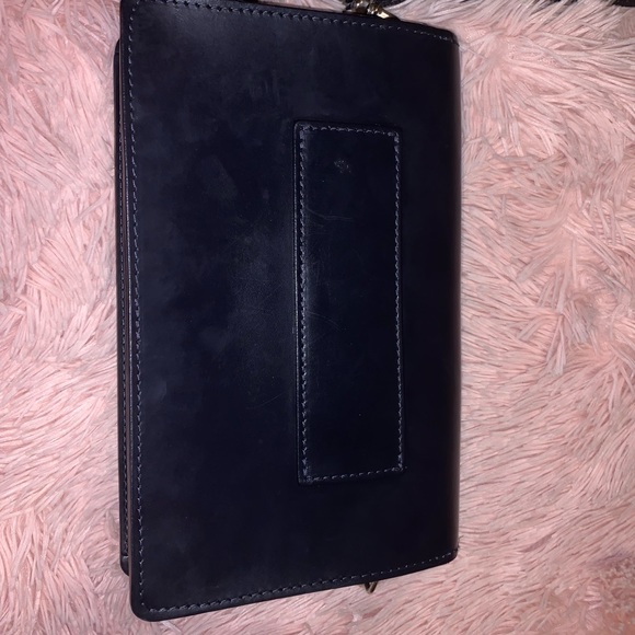 Pittards navy crossbody - Picture 3 of 5